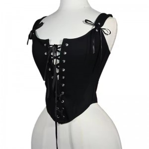 Women Real Leather Corset Overbust Handmade Black Genuine Leather Corset, Heavy Duty Steel Boned Waist Gothic Luxury and Stylish