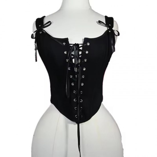 Women Real Leather Corset Overbust Handmade Black Genuine Leather Corset, Heavy Duty Steel Boned Waist Gothic Luxury and Stylish