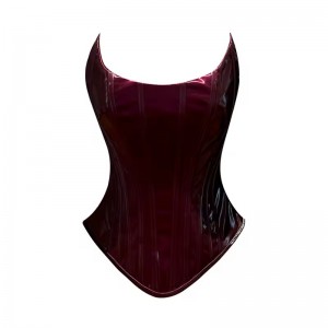 Women Real Leather Corset Overbust Handmade Maroon Genuine Leather Corset, Heavy Duty Steel Boned Waist Gothic Luxury and Stylish