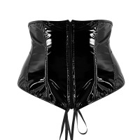 Women Real Leather Corset Underbust Handmade Black Genuine Leather Corset, Heavy Duty Steel Boned Waist Gothic Luxury and Stylish