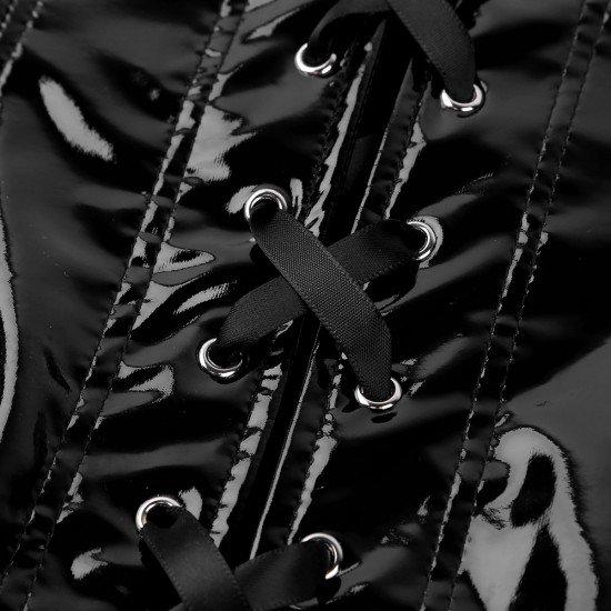 Women Real Leather Corset Underbust Handmade Black Genuine Leather Corset, Heavy Duty Steel Boned Waist Gothic Luxury and Stylish