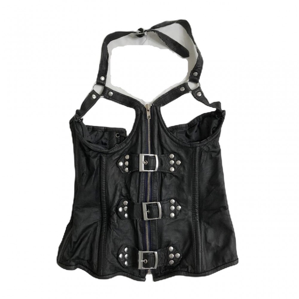 Women Real Leather Corset Underbust Handmade Black Genuine Leather Corset, Heavy Duty Steel Boned Waist Gothic Luxury and Stylish