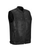 Men's Motorcycle Real Leather Vest Premium Leather Handmade Club, Diamond Quilted Leather Vest, Leather Biker Vest Motorbike Vest Cowhide