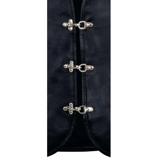 Men's Motorcycle Real Leather Vest Premium Leather Handmade Club, Diamond Quilted Leather Vest Leather Biker Vest Motorbike Heavy Metal Vest