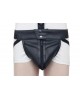 Men's Real Leather Jockstrap with Leather Harness, Fetish, Club Leather Underwear, Sexy Thong, Adult, Codpiece, Men Leather Fashion Wear