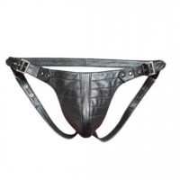 Men's Real Leather Jockstrap, Fetish, Club Leather Underwear, Sexy Thong, Adult, Codpiece, Fetish Underwear, Men Leather Underwear 