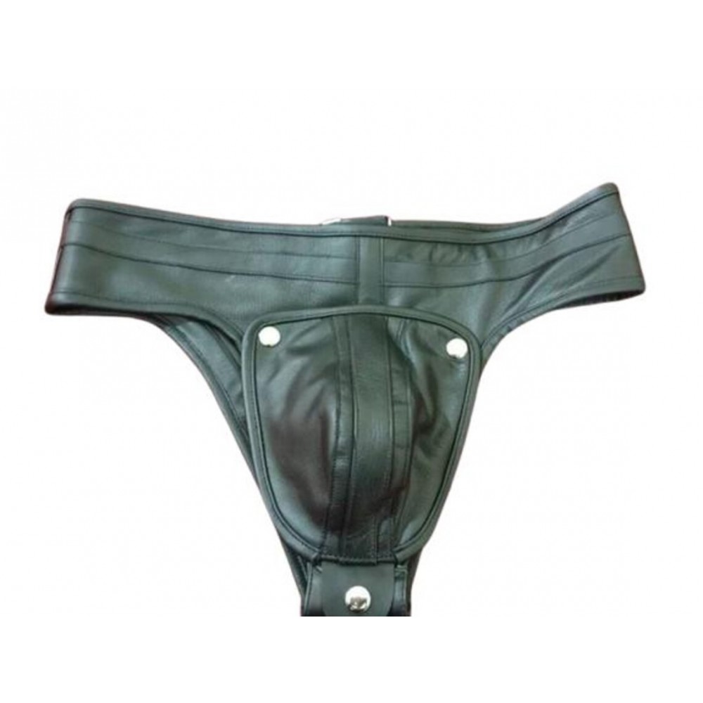 Men's Real Leather Jockstrap, Fetish, Club Leather Underwear, Sexy Thong, Adult, Codpiece, Fetish Underwear, Men Leather Underwear 