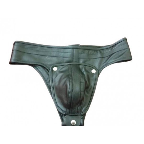 Men's Real Leather Jockstrap, Fetish, Club Leather Underwear, Sexy Thong, Adult, Codpiece, Fetish Underwear, Men Leather Underwear 