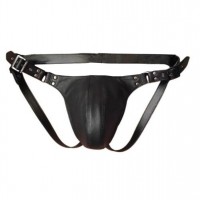 Men's Real Leather Jockstrap, Fetish, Club Leather Underwear, Sexy Thong, Adult, Codpiece, Fetish Underwear, Men Leather Underwear 