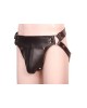 Men's Real Leather Jockstrap, Fetish, Club Leather Underwear, Sexy Thong, Adult, Codpiece, Fetish Underwear, Men Leather Underwear 