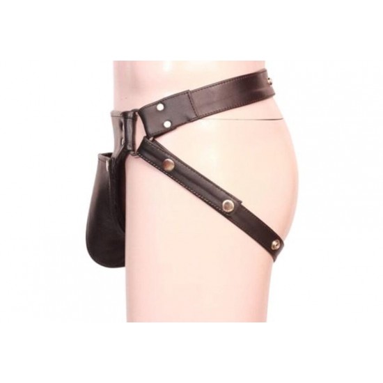 Men's Real Leather Jockstrap, Fetish, Club Leather Underwear, Sexy Thong, Adult, Codpiece, Fetish Underwear, Men Leather Underwear 