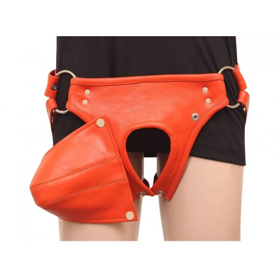 Men's Real Leather Jockstrap, Fetish, Club Leather Underwear, Sexy Thong, Adult, Codpiece, Fetish Underwear, Men Leather Underwear 