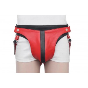 Men's Real Leather Jockstrap, Fetish, Club Leather Underwear, Sexy Thong, Adult, Codpiece, Fetish Underwear, Men Leather Underwear 