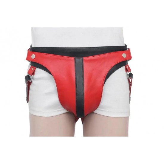 Men's Real Leather Jockstrap, Fetish, Club Leather Underwear, Sexy Thong, Adult, Codpiece, Fetish Underwear, Men Leather Underwear 