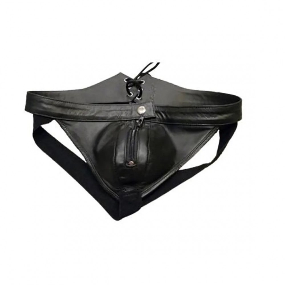 Men's Real Leather Jockstrap, Fetish, Club Leather Underwear, Sexy Thong, Adult, Codpiece, Fetish Underwear, Men Leather Underwear 