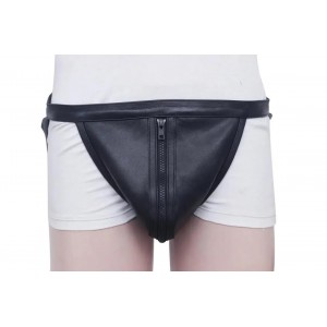 Men's Real Leather Jockstrap, Fetish, Club Leather Underwear, Sexy Thong, Adult, Codpiece, Fetish Underwear, Men Leather Underwear
