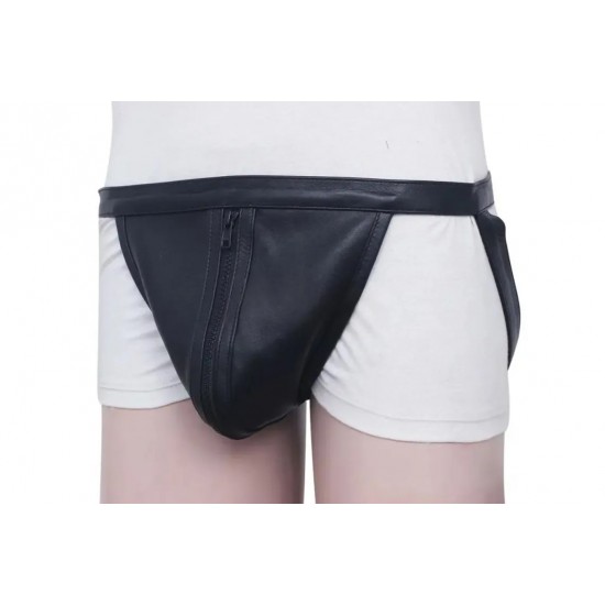Men's Real Leather Jockstrap, Fetish, Club Leather Underwear, Sexy Thong, Adult, Codpiece, Fetish Underwear, Men Leather Underwear