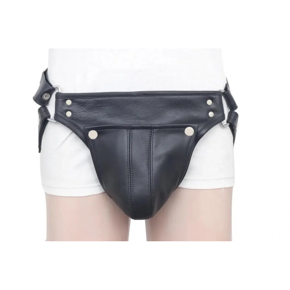 Men's Real Leather Jockstrap, Fetish, Club Leather Underwear, Sexy Thong, Adult, Codpiece, Fetish Underwear, Men Leather Underwear 