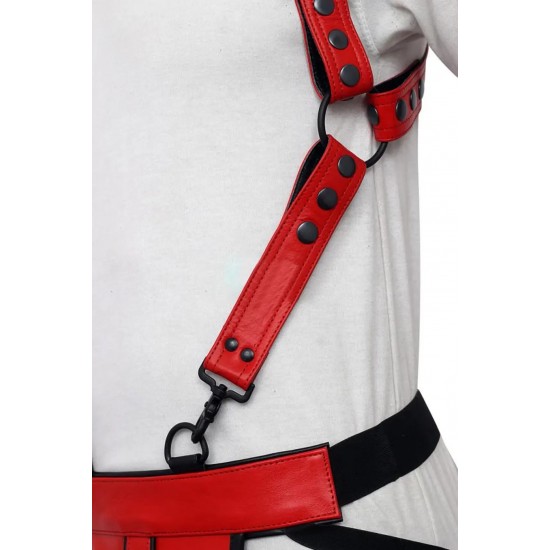 Men's Real Leather Jockstrap with Leather Harness, Fetish, Club Leather Underwear, Sexy Thong, Adult, Men Leather Fashion Wear