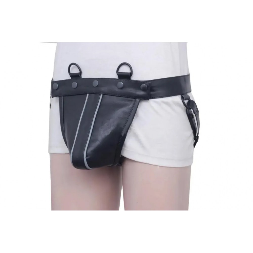 Men's Real Leather Jockstrap, Fetish, Club Leather Underwear, Sexy Thong, Adult, Codpiece, Fetish Underwear, Men Leather Underwear 