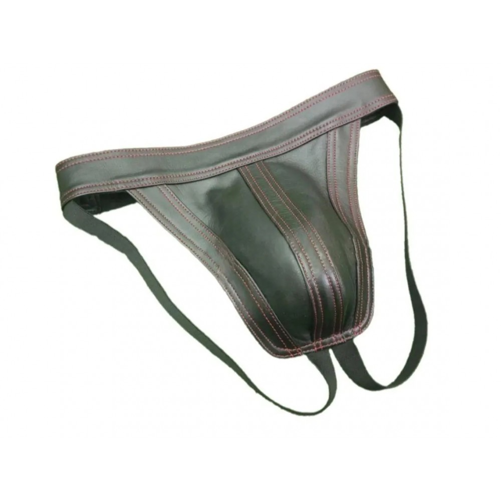 Men's Real Leather Jockstrap, Fetish, Club Leather Underwear, Sexy Thong, Adult, Codpiece, Fetish Underwear, Men Leather Underwear 