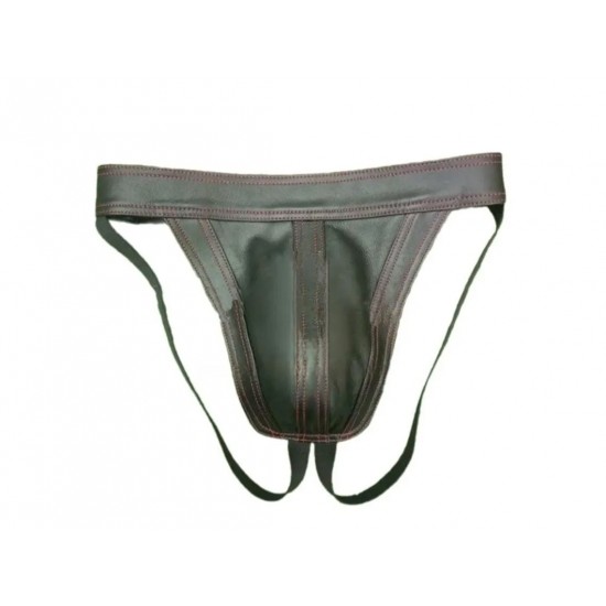 Men's Real Leather Jockstrap, Fetish, Club Leather Underwear, Sexy Thong, Adult, Codpiece, Fetish Underwear, Men Leather Underwear 