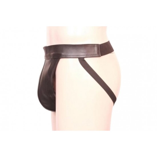 Men's Real Leather Jockstrap, Fetish, Club Leather Underwear, Sexy Thong, Adult, Codpiece, Fetish Underwear, Men Leather Underwear