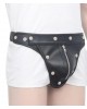 Men's Real Leather Jockstrap, Fetish, Club Leather Underwear, Sexy Thong, Adult, Codpiece, Fetish Underwear, Men Leather Underwear