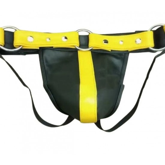 Men's Real Leather Jockstrap, Fetish, Club Leather Underwear, Sexy Thong, Adult, Codpiece, Fetish Underwear, Men Leather Underwear