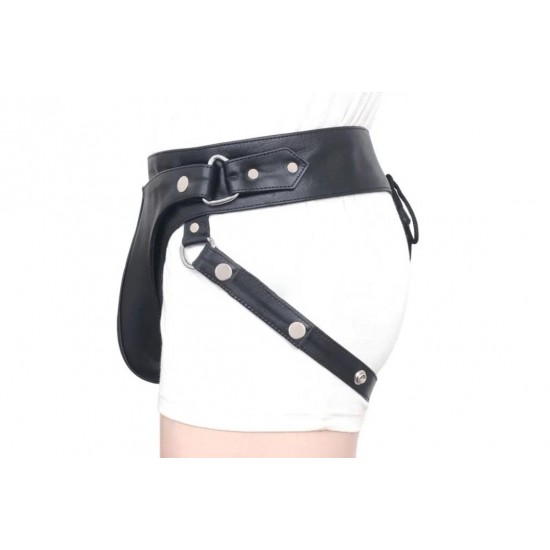 Men's Real Leather Jockstrap, Fetish, Club Leather Underwear, Sexy Thong, Adult, Codpiece, Fetish Underwear, Men Leather Underwear