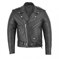 Classic Real Leather Motorbike Jacket for Men Rider Motorcycle Jacket Handmade Moto Outerwear Vintage Style Racing Biker Jacket