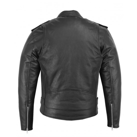 Classic Real Leather Motorbike Jacket for Men Rider Motorcycle Jacket Handmade Moto Outerwear Vintage Style Racing Biker Jacket