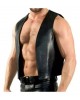 Men's Real Leather Bartender Vest, Handmade – Gay Bar Vest, Waistcoat, Vintage Leather Club Vest, Genuine Leather Party Vest