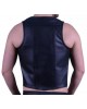Men Real Leather Bartender Vest Cowhide Bar Waistcoat Open Front Vintage Style, Handmade – Gay Bar Vest, Bar Waistcoat Durability and Style
