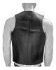 Men Real Leather Bartender Vest Cowhide Bar Waistcoat Open Front Vintage Style, Handmade – Gay Bar Vest, Bar Waistcoat Durability and Style