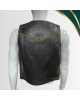 Men Real Leather Bartender Vest Cowhide Bar Waistcoat Open Front Vintage Style, Handmade – Gay Bar Vest, Bar Waistcoat Durability and Style