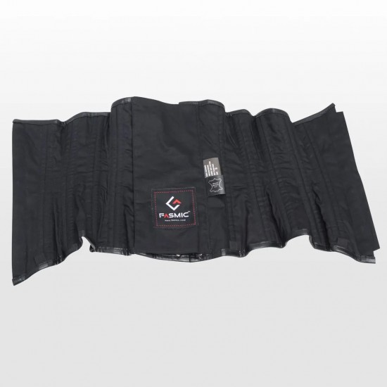 Women Real Leather Corset Underbust Handmade Black Genuine Leather Corset, Heavy Duty Steel Boned Waist Gothic Luxury and Stylish