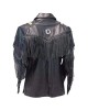 Men's Western Fashion Cowboy Real Leather Jacket Native American Wears Fringed & Beaded Jacket 